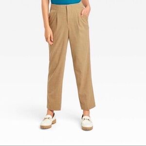 New! A New Day Target High Rise Relaxed Fit Tapered Ankle Trousers Size 14 W